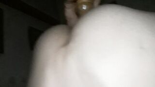 Dildo fruit col mio culo