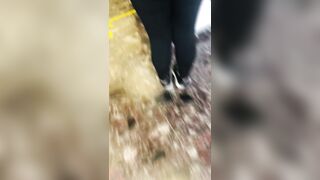 Zia Culona in Negozio