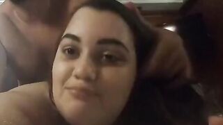 Ragazzo porco italino scopa la sua grassa fidanzata troia