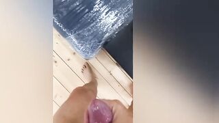 Thalia scopata in altalena