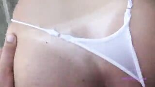 Milf italiana inculata sulla spiaggia 1