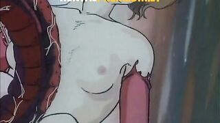 Mostro con tentacoli scopa una ragazza del liceo