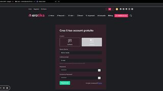 Erotika - Registrazione e completamento profilo - Tutorial 1