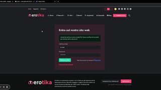 Erotika - Registrazione e completamento profilo - Tutorial 1