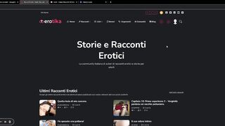Erotika - Registrazione e completamento profilo - Tutorial 1