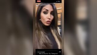 FIGA BRUNA FA UN VIDEO PER SUO MARITO CHE E' VIA PER LAVORO