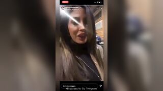 FIGA BRUNA FA UN VIDEO PER SUO MARITO CHE E' VIA PER LAVORO