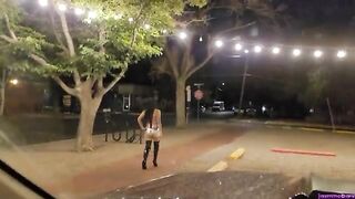 Troia da marciapiede batte per soldi