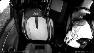 La DASHCAM nascosta riprende la prsotituta all'opera