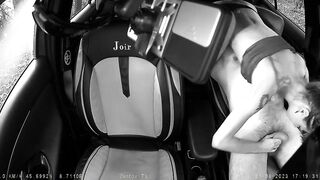 La DASHCAM nascosta riprende la prsotituta all'opera