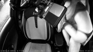 La DASHCAM nascosta riprende la prsotituta all'opera