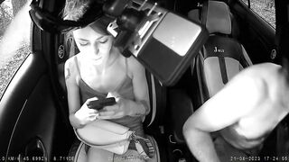 La DASHCAM nascosta riprende la prsotituta all'opera