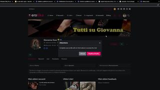 Erotika - Come utilizzare la messaggistica sul sito web - Tutorial 2