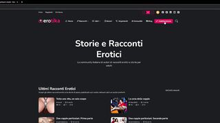 Erotika - Pubblicazione di un racconto sul sito - Tutorial 3