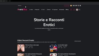 Erotika - Pubblicazione di un racconto sul sito - Tutorial 3
