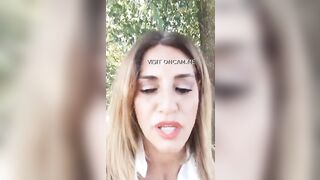 Camgirls italiana si diverte a scopare