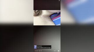 In diretta con la zoccola italiana di OF