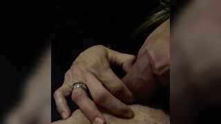 Pompino mentre guardo la tv