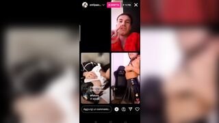 Sexworker italiane fanno la diretta con un cliente