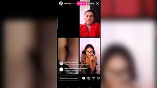 Sexworker italiane fanno la diretta con un cliente