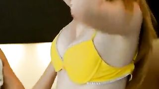 Vegetali come dildi per teen lesbiche