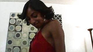 Calda fica ebony leccata e scopata