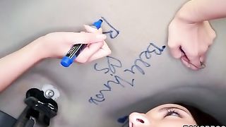 Sesso in auto con Belle Knox