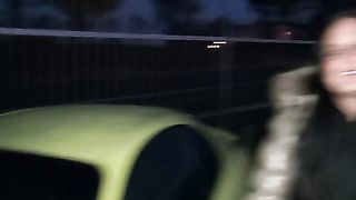 Giovane Ceca esibizionista in POV