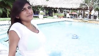 Mia Khalifa scopata outdoor