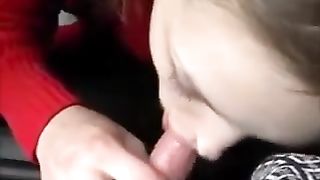 Bel pompino amatoriale in automobile