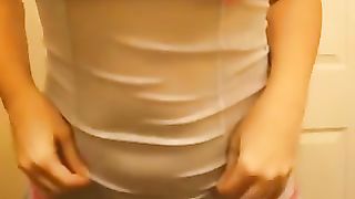 Mega tettone naturali su webcam