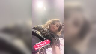 Storia instagram di Malena la Zozza