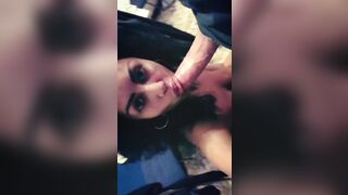 La brunetta troia manda ai fan un video