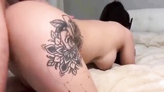 Amante porca inculata dal porco