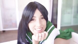 Fotografo porco fa un video della sua nuova puttanella