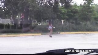 Sesso con bella brunetta latina