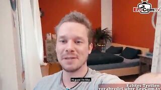 Bionda puttanella sborrata sul culo