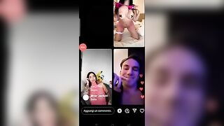 Anteprima del video: Ragazzo italiano fa un live con Bibi Santi e Debora