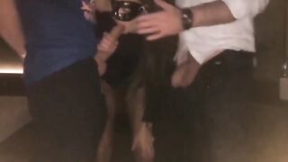 Gran figa succha e sega due super cazzi