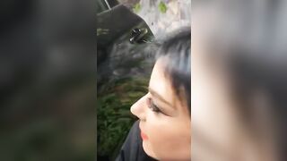 Ragazza di Savona spompina a bordo strada