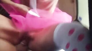 La becco che si masturba e la scopo