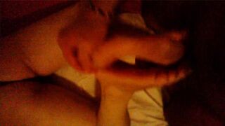 Scopo i piedi di una matura italiana