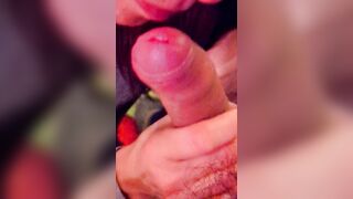 Leccata di cappella...licking my cock