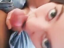 Giovane studentessa del liceo soddisfa il porco