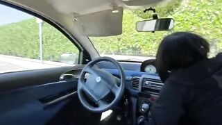 Marta diciottenne prova il sedile