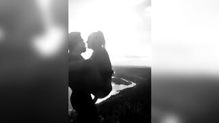 Scopata acrobatica sul promontorio