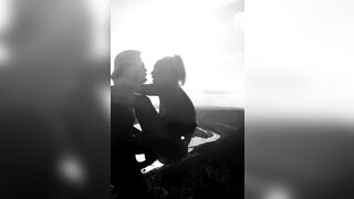 Scopata acrobatica sul promontorio