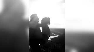 Scopata acrobatica sul promontorio