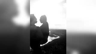 Scopata acrobatica sul promontorio