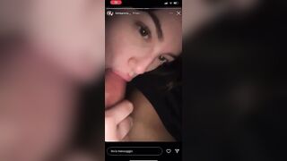La troia manda un video privato su instagram